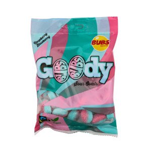 Bubs Sour Raspberry Blueberry Swedish Candy